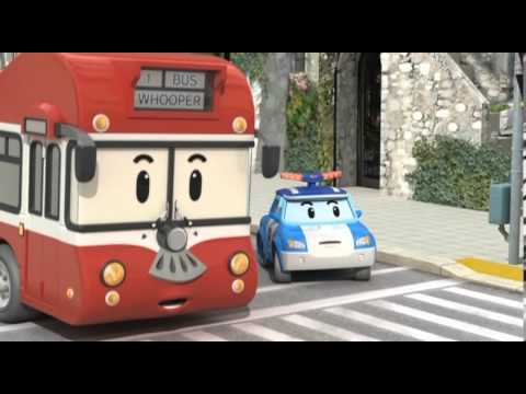 Робокар Поли - Правила дорожного движения - Как безопасно перейти дорогу (мультфильм 2)