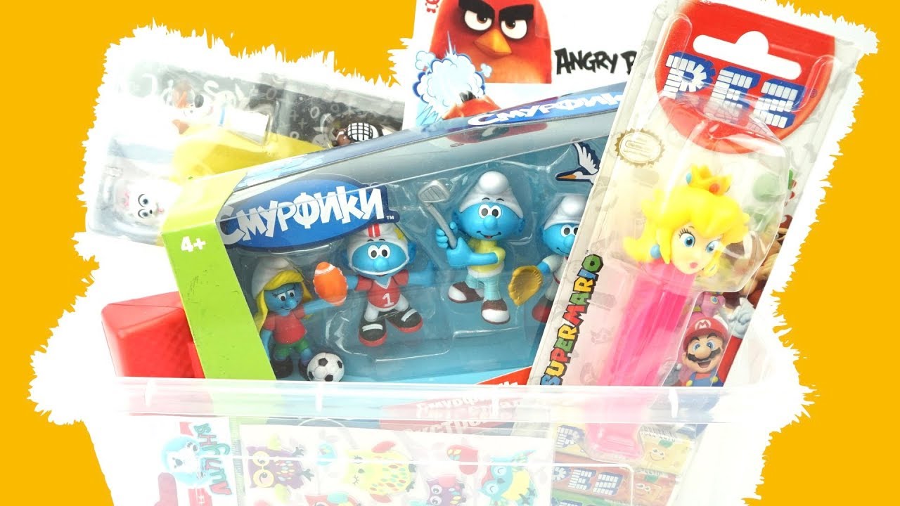 Распаковка сюрпризов и игрушек для детей
