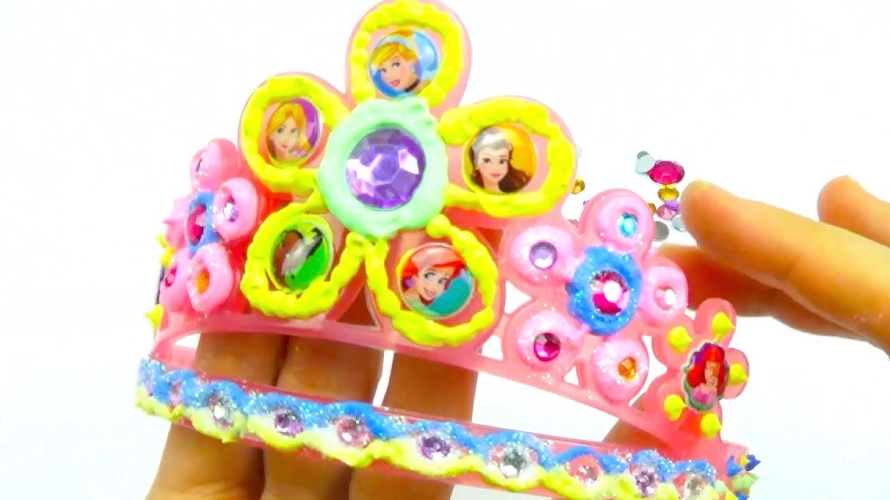 Новая игрушка для детского творчества, украшаем корону принцессы