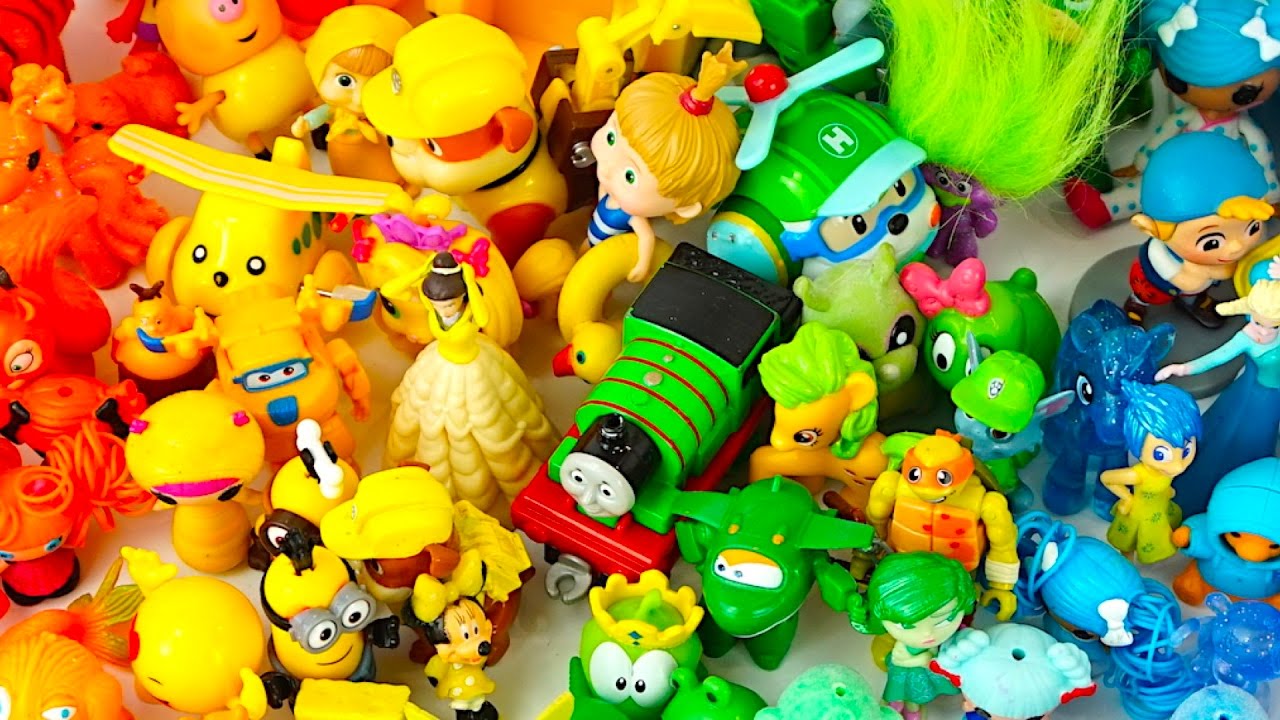 Коллекция игрушек из сюрпризов и наборов