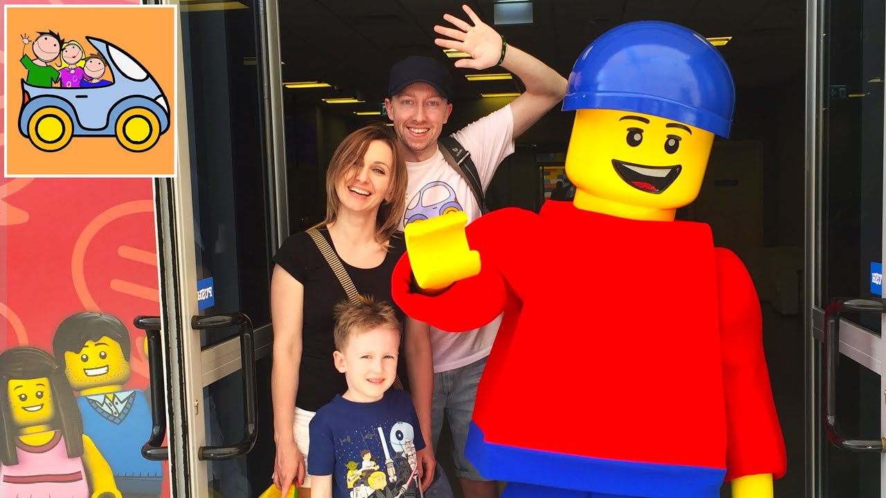 ???? Горы Лего и Селфи с Lego Man на ФАБРИКЕ ЛЕГО в парке развлечений Legoland | Изнанка ВЛОГ для детей