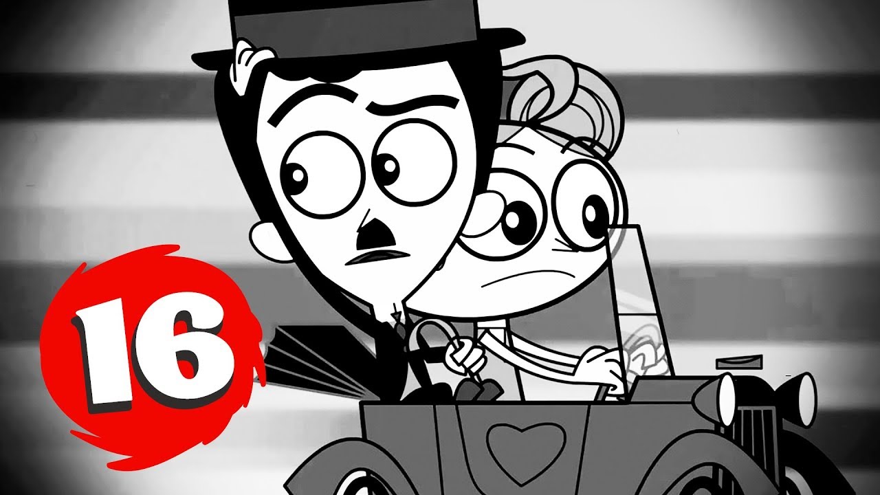 Саймон и Роуз - 16 серия Чарли Чаплин смотреть онлайн мультик от KEDOO Мультфильмы для детей
