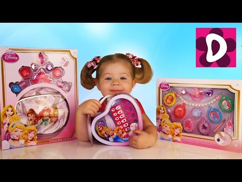 Чудо Подарки для Детей Детская Косметика Принцессы Диснея Disney Princess cosmetics MakeUp set