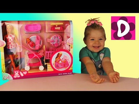 Обзор Игрушки Кукла Штеффи Baby doll Unboxing Toys
