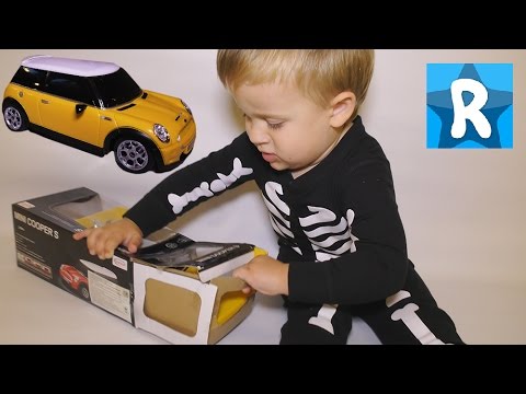 ★ Мини Купер - Машинка на Радиоуправлении. Распаковка. Mini Сooper Unpacking Toy