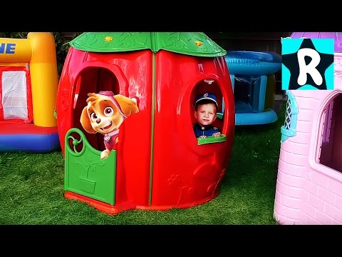 Видео для Малышей, Рома играет в игрушки Щенячий Патруль, PAW Patrol