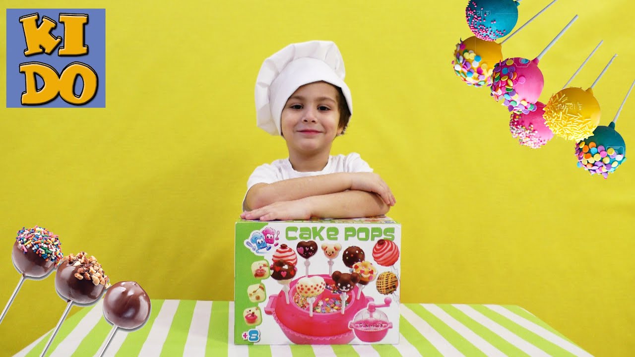 Кейк Попс детский набор для приготовления пирожных на палочке Cake Pops children set