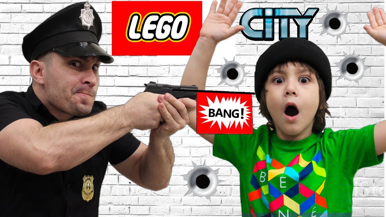ОХОТА на ПРЕСТУПНИКА из LEGO? Вся ПРАВДА Полицейского РАСКРЫТА! Для детей kids children