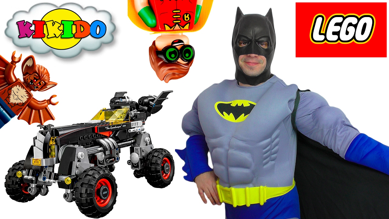 ???? ПАПА в костюме БЭТМЕНА ❓ЛЕГО БЭТМЕН БЭТМОБИЛЬ 70905  LEGO Batman Movie BATMOBILE 2017