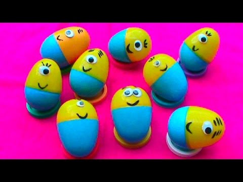 Яйца с сюрпризом / обзор игрушек
