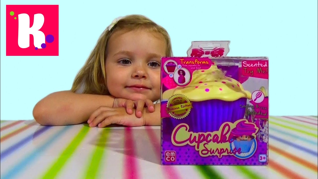 Кукла сюрприз Ароматные капкейки/ распаковка Cupcake Surprise