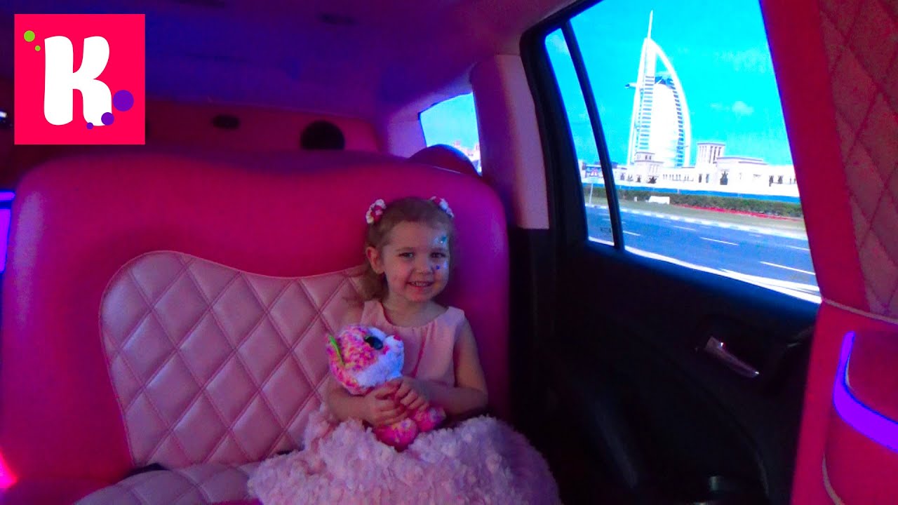 День Рождения Кати в Дубаи / Катаемся на розовом лимузине / Парк Бабочек / Dubai Miracle Garden