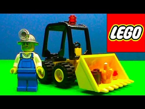 Лего Сити Lego City Бульдозер погрузчик 30151