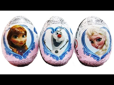 Холодное сердце яйца сюрприз с игрушками куклами Frozen