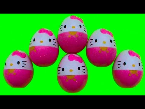 Хелло Китти яйца с игрушками