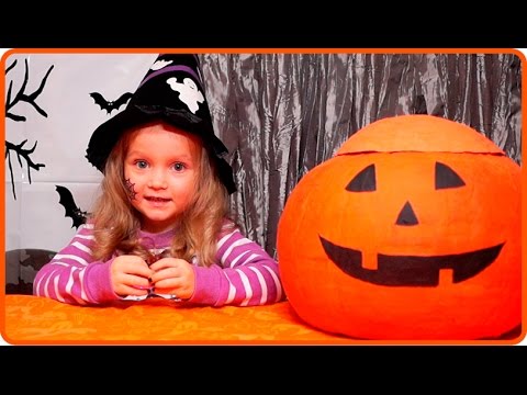 Самое Первое видео ) Сюрпризы и Игрушки на Хэллоуин 2015