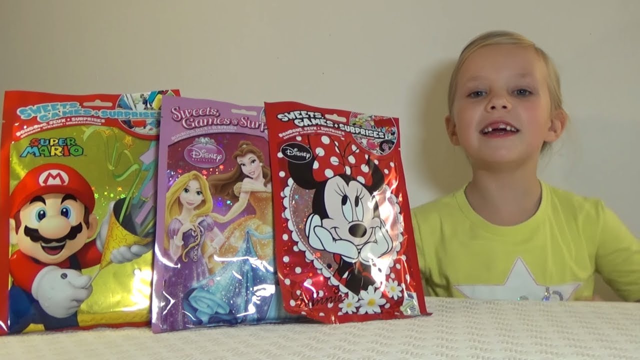 Николь и чудо пакетики Minnie Mouse и другие игрушки для детей !