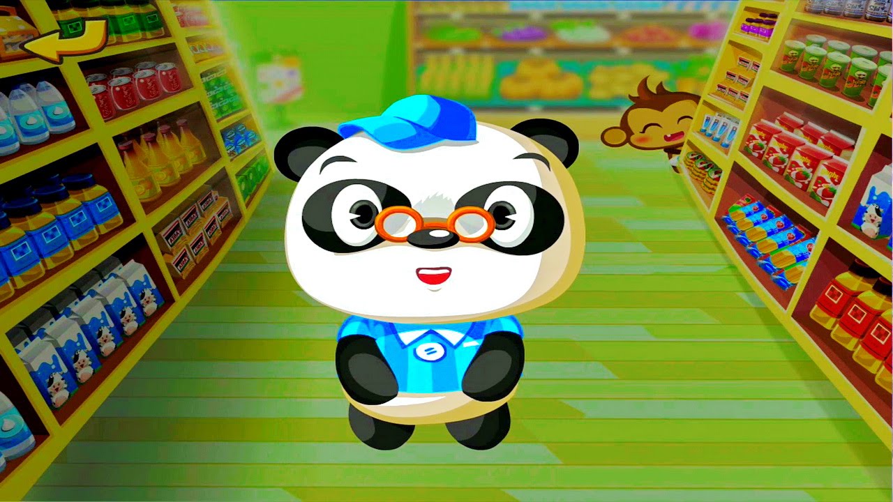 Доктор Панда в супермаркете - Развивающие мультфильмы. Dr Panda&#39;s Supermarket