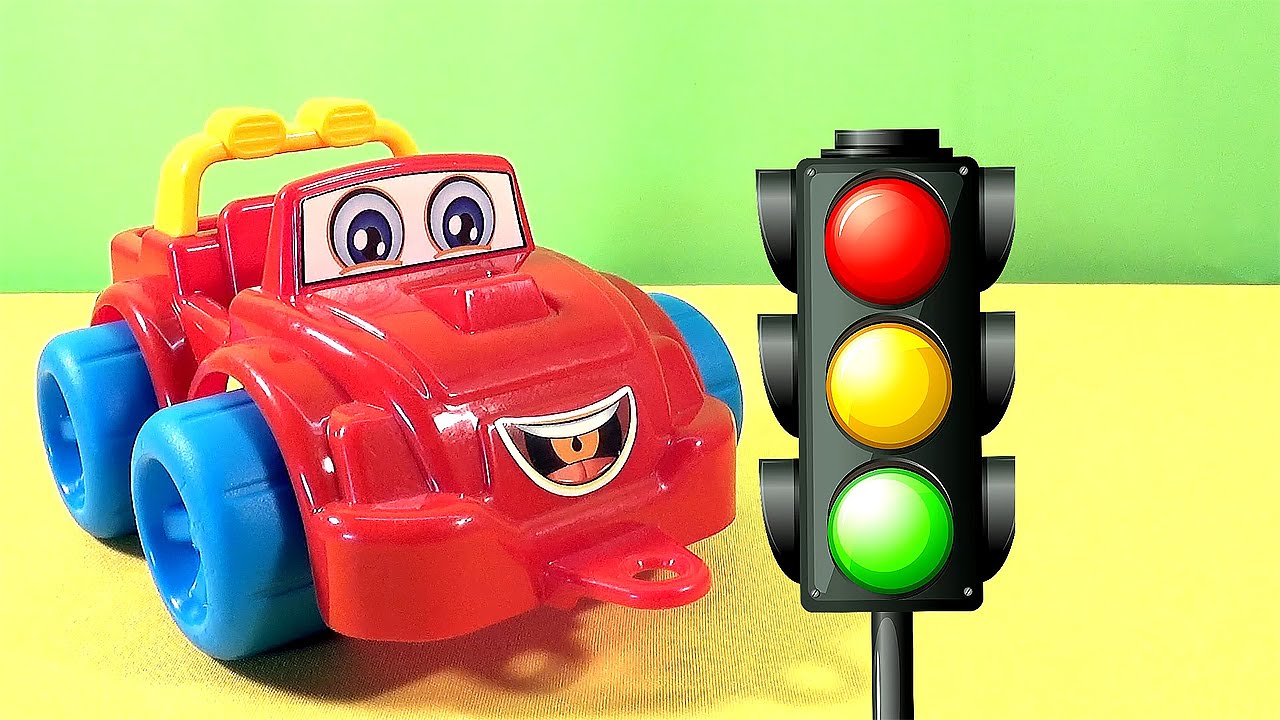 Мультики про машинки: Машинка Макси и светофор. Мультфильмы с машинками для детей