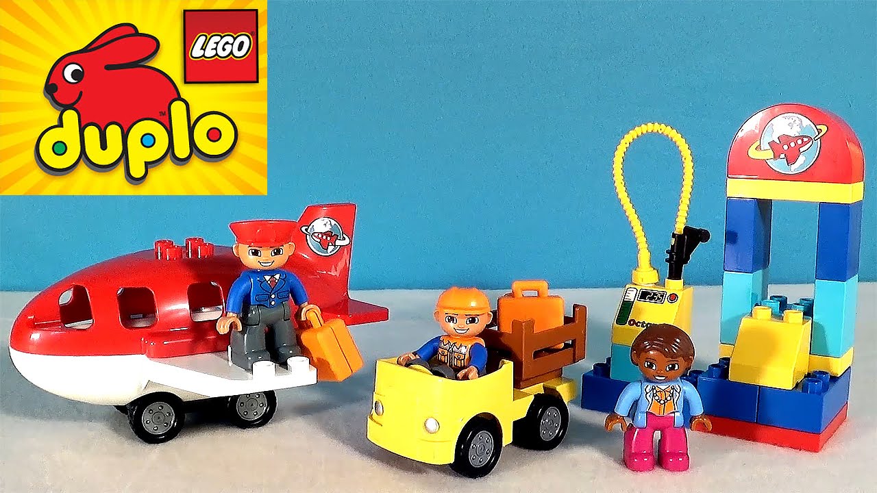 Развивающий мультик Lego собираем аэропорт - Lego Duplo