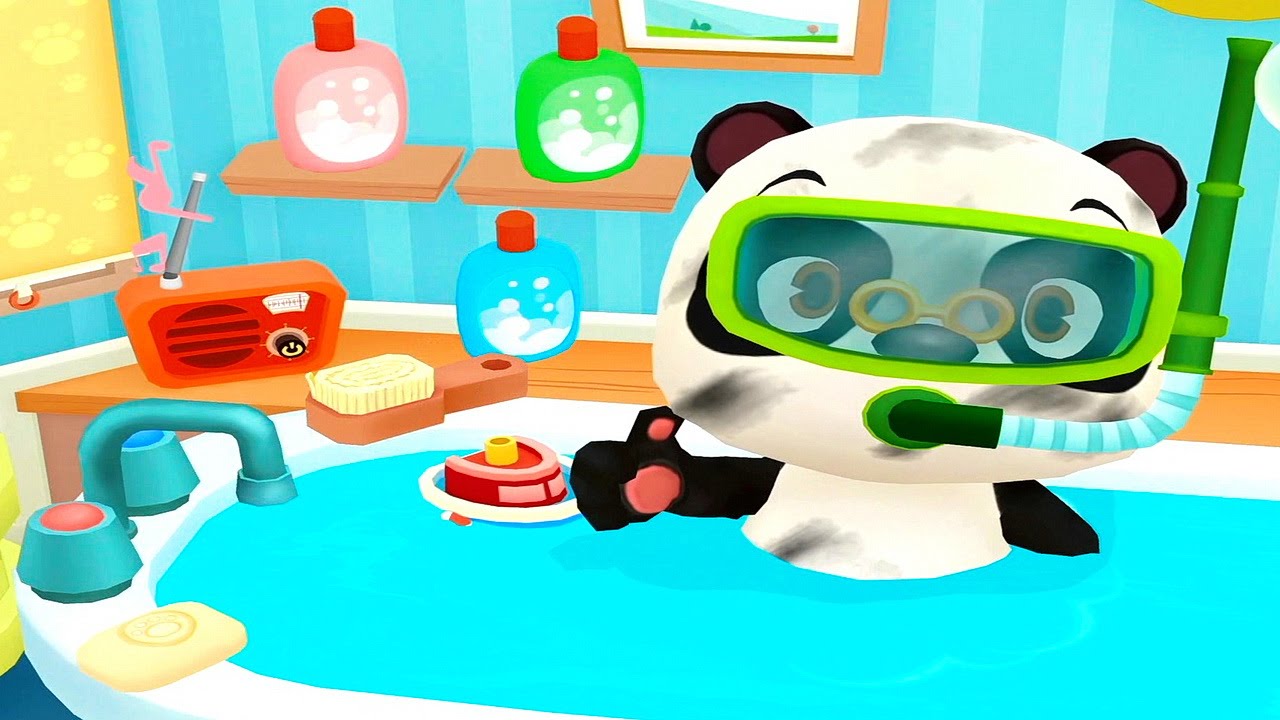 Ванная комната Доктора Панды и его друзей - Развивающий мультфильм для детей. Мультик для малышей