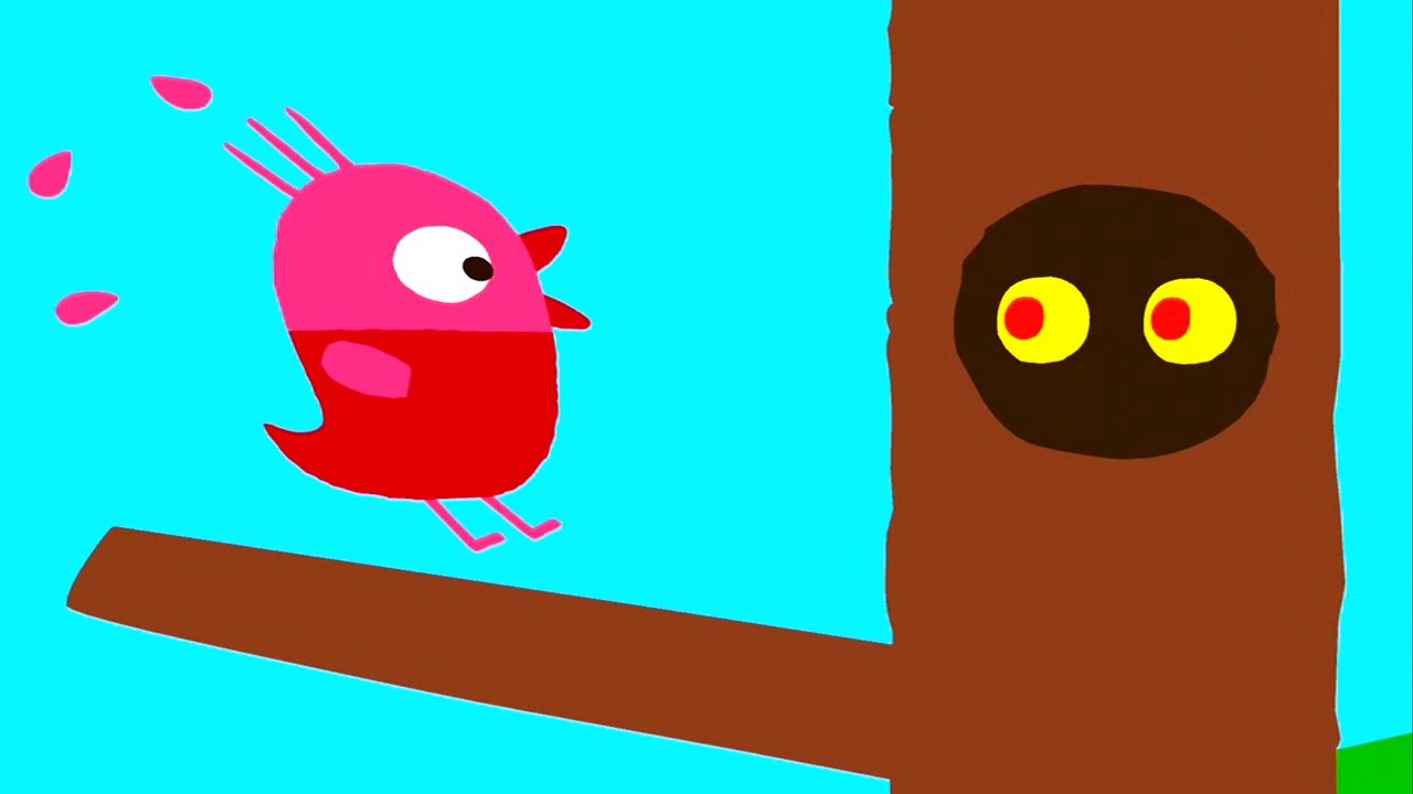 Мультик про приключения птички Робина в лесу. Развивающие мультфильмы. Funny bird Sago Mini