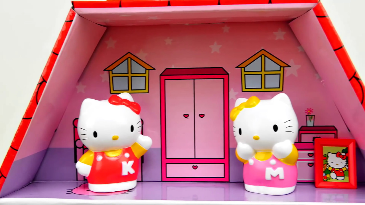Hello Kitty и её сказочный сон про принцесс - Видео для детей с игрушками Хеллоу Китти