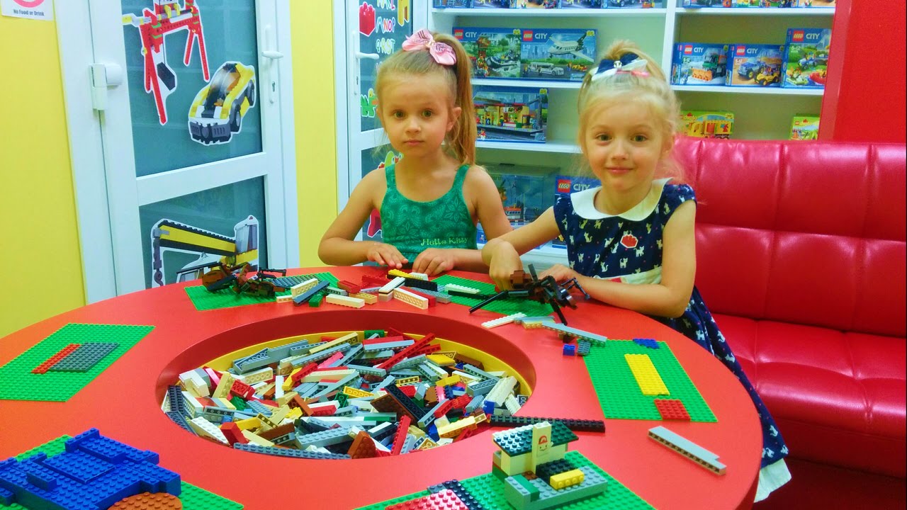 Влог: Лего Центр Для Детей идем на занятие с подружкой Соней