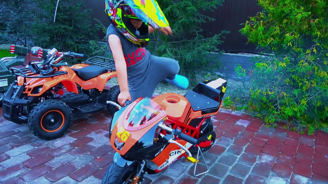 Senya and new mini BIKE, Best Power Wheel Bike for kids