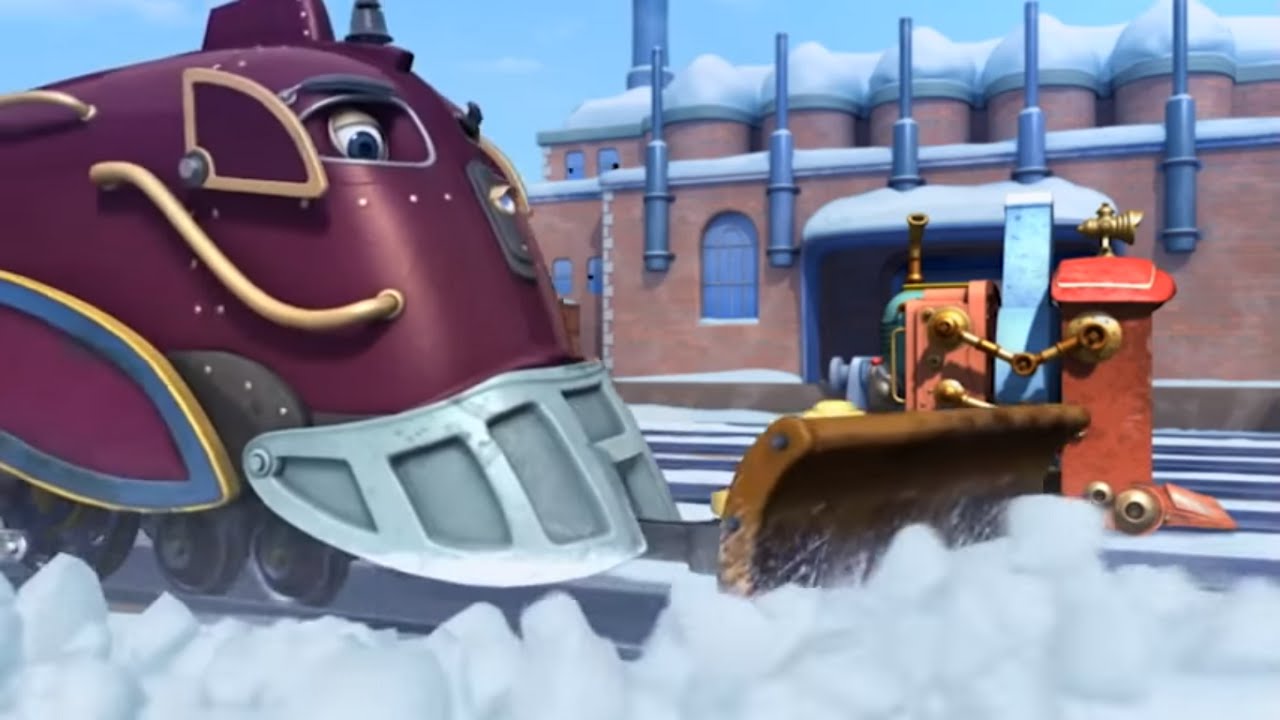 Веселые паровозики из Чаггингтона - Поезда спешат на помощь - Зимняя серия