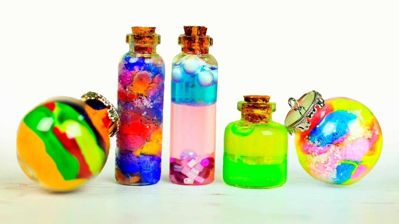 Волшебные кулоны-бутылочки своими руками – 7 идей