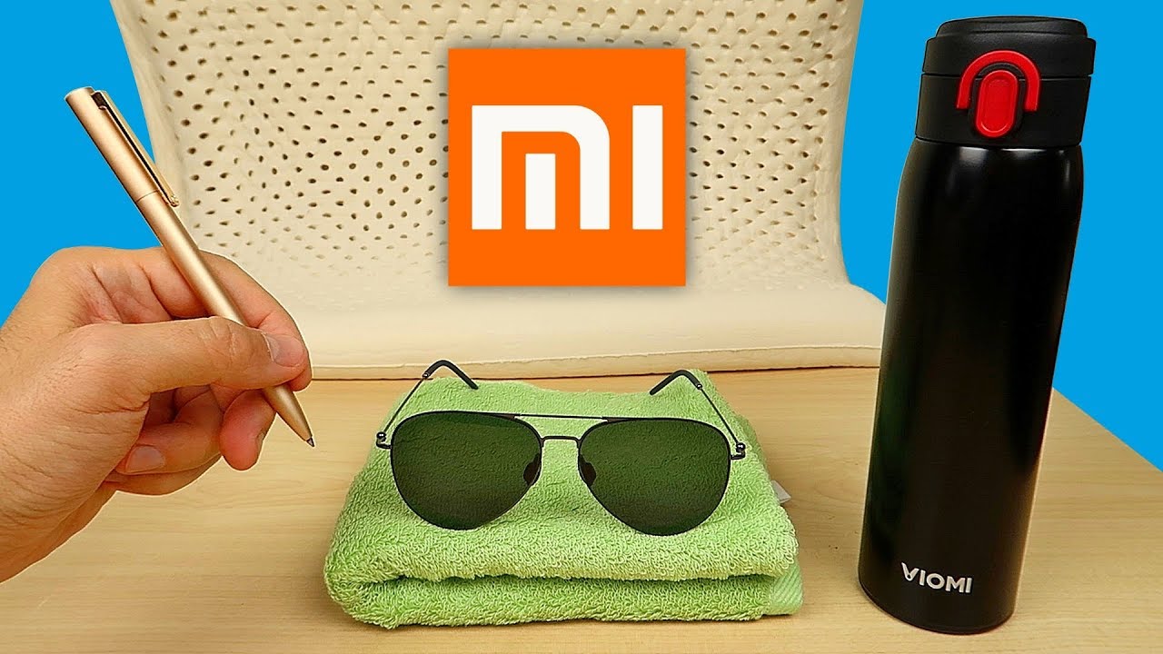 5 НЕТИПИЧНЫХ товаров от Xiaomi: очки, ручка, термос, полотенце, подушка. Посылка из Китая, Обзор