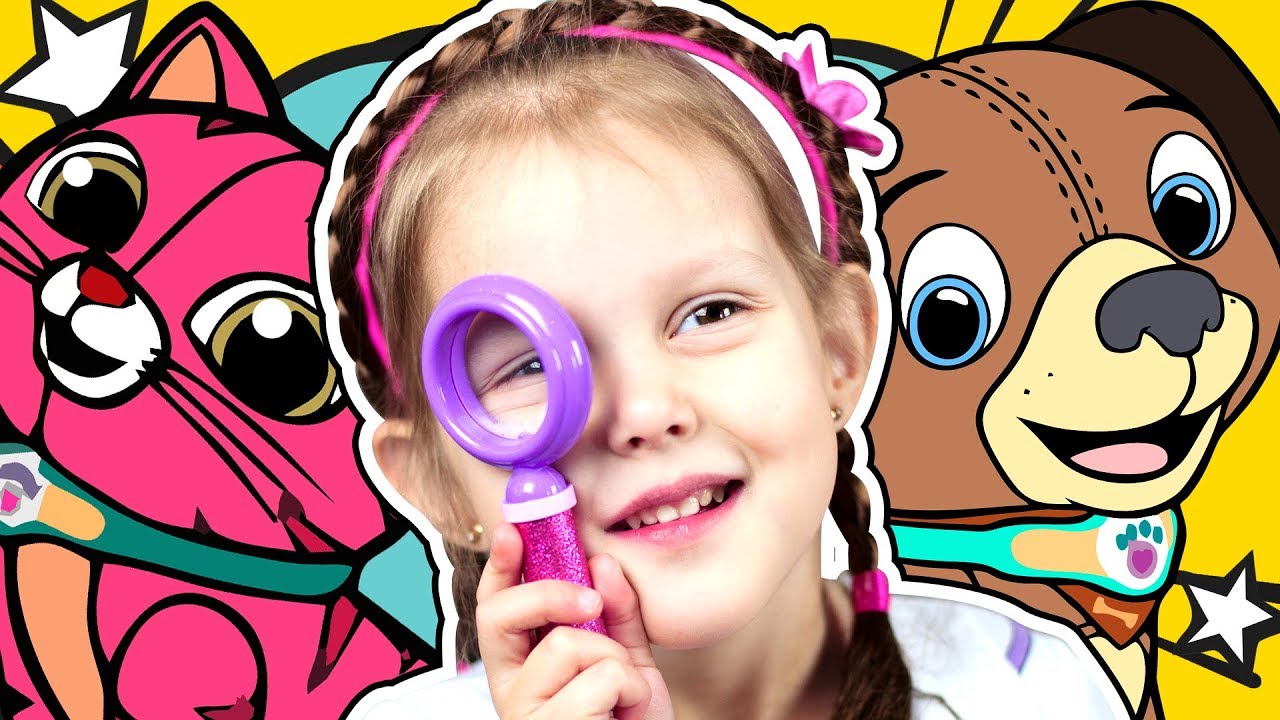 ДОКТОР ПЛЮШЕВА Окулист Проверяет зрение и выписывает очки Doc McStuffins Видео для детей