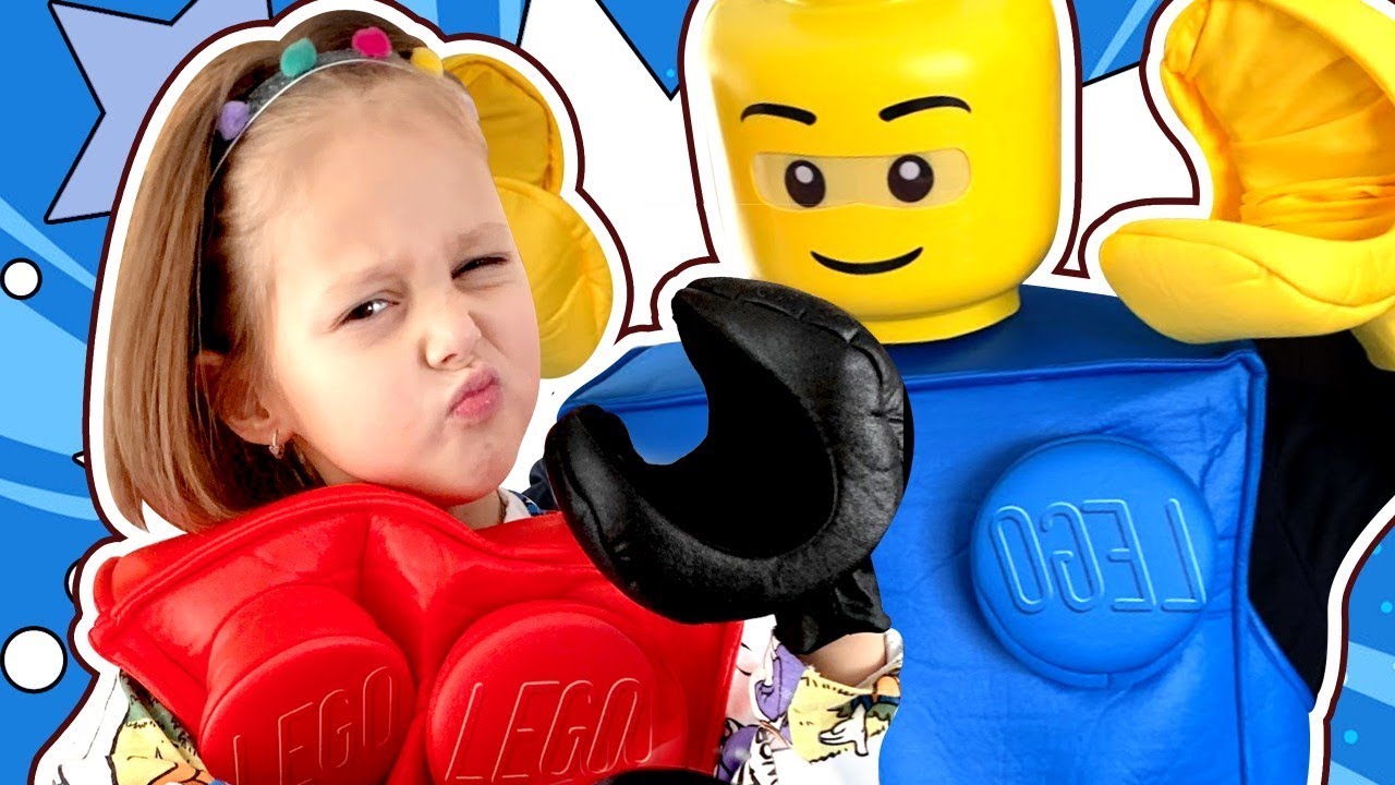Папа Амельки Лего Кубик? Кто его заколдовал и Что будет с Амелькой? Сборник Видео LEGO Story