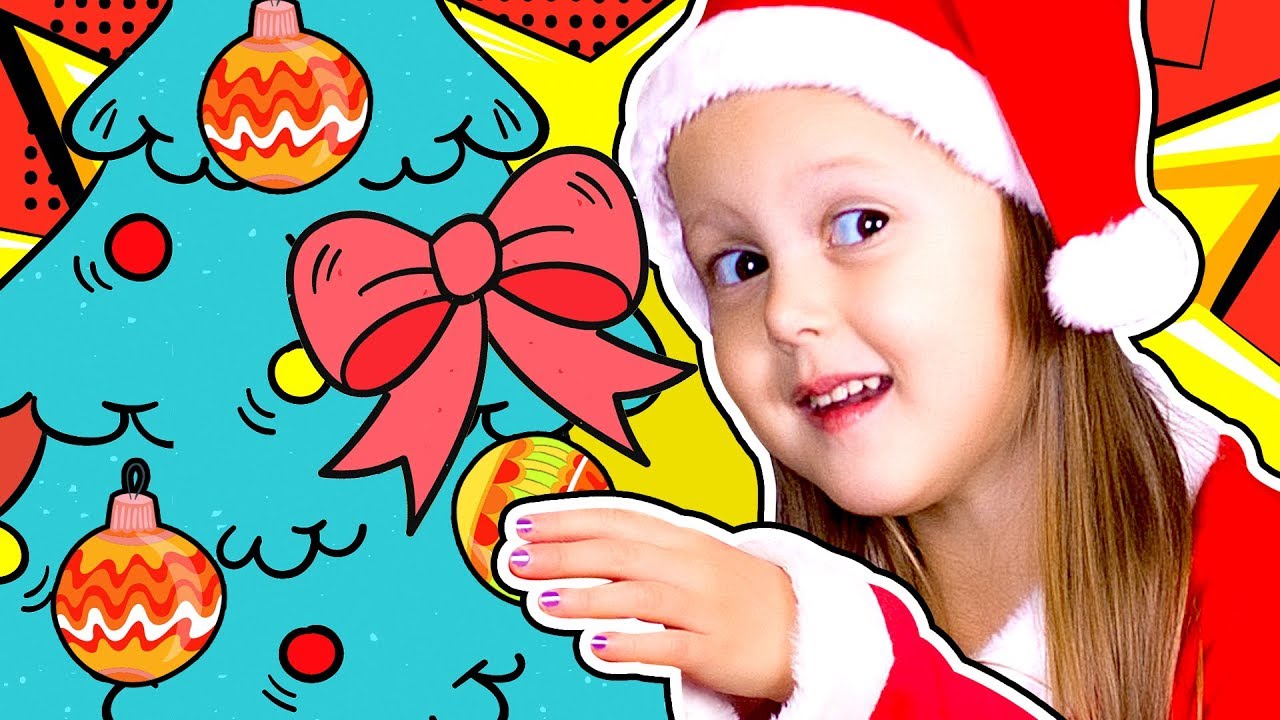 УКРАШАЕМ Новогоднюю Елку Готовимся в Новому Году и Рождеству Праздник Приближается Видео для детей