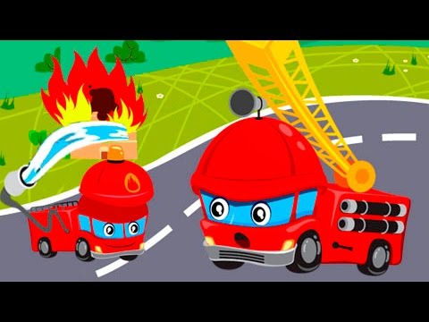 Мультики про машинки - Пожарные машины и их важная работа!