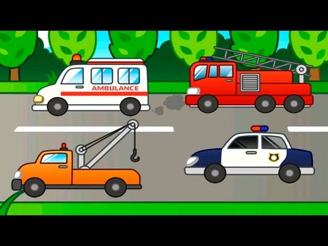 Мультик - Собираем виды транспорта - развивающие мультфильмы для детей новинки