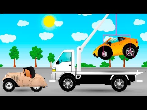 Машинки мультфильмы - Авария на дороге. Развивающие мультики для детей про машинки.