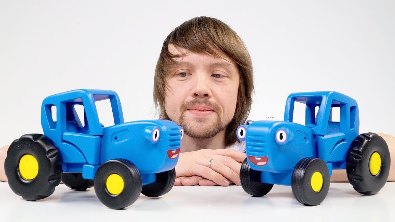 Учимся считать от 1 до 3 - Развивающее видео поиграйка с Синим Трактором для детей про счет
