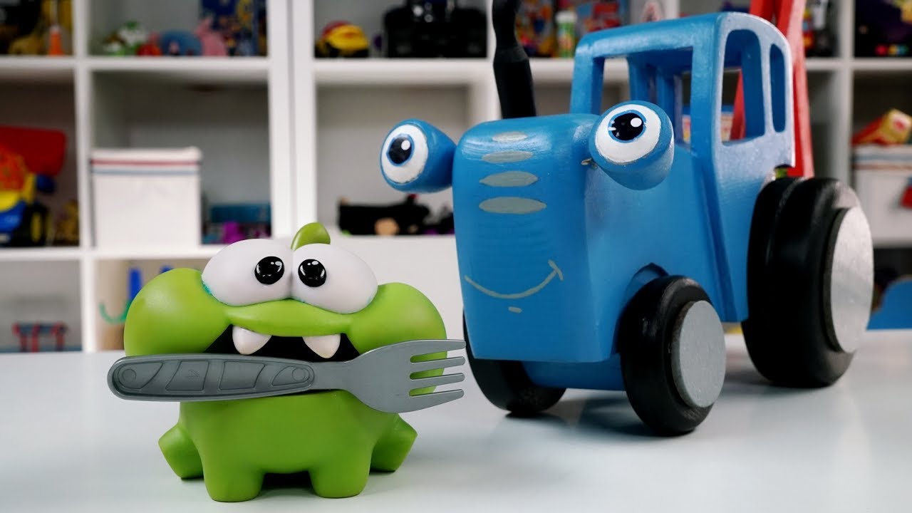 РАЗВИВАЙКА - Синий трактор и Ам Ням - Веселая поиграйка для детей малышей