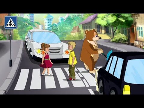 Уроки Тетушки Совы - Азбука безопасности на дороге (Серия 5)