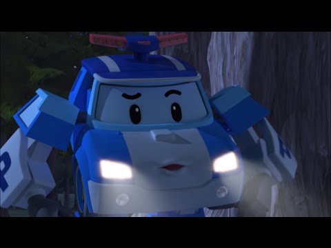 Робокар Поли - Правила дорожного движения -  Опасность в темноте (мультфильм 10)