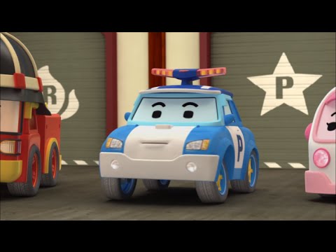 Робокар Поли - Правила дорожного движения - Две стороны дороги в школу (мультфильм 25)