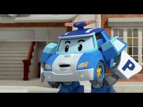 Робокар Поли - Правила дорожного движения - Когда случаются аварии (мультфильм 11)
