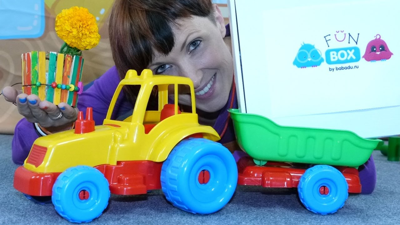 Видео для детей &quot;Маленькое Творчество&quot;: Маша и FunBox