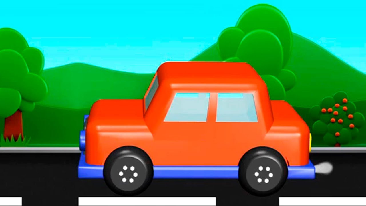Мультфильмы про машинки - Собираем Машинку - детское приложение для iPad