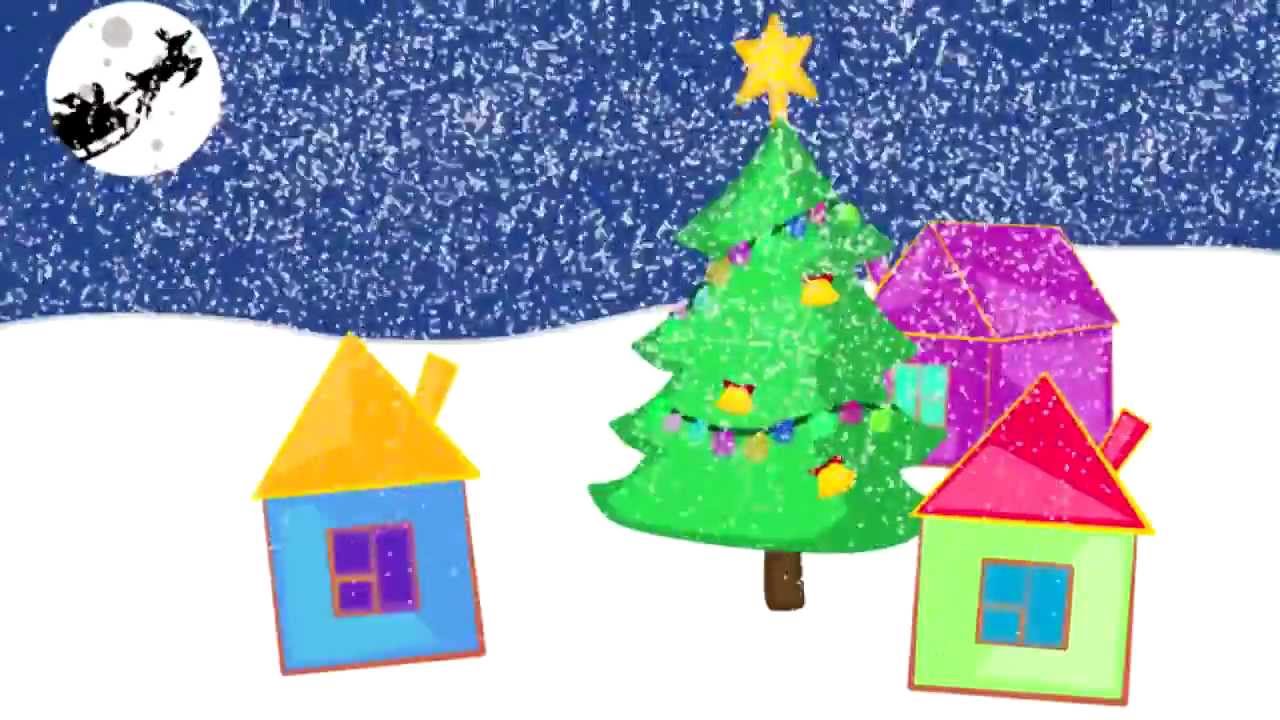 Новогодние видео для детей - Jingle Bells - песни для детей