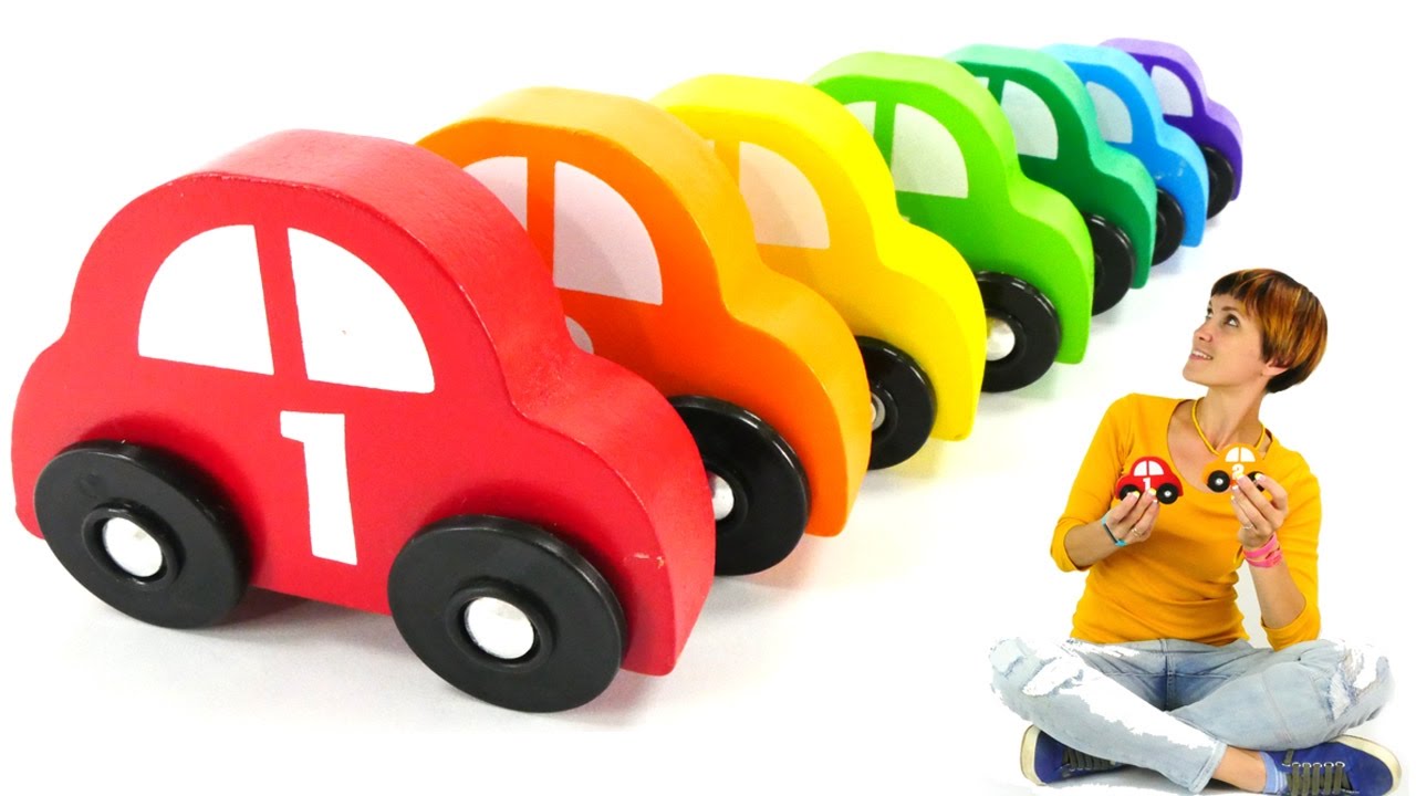Развивающие игрушки - Машинки и гаражи - Видео для самых маленьких