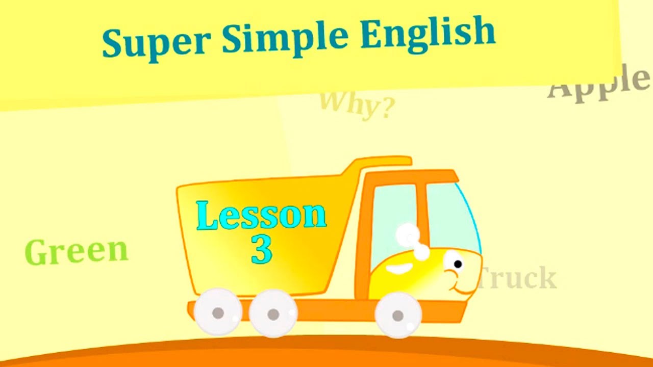 Super Simple English - What Colour - Мультфильмы про машинки