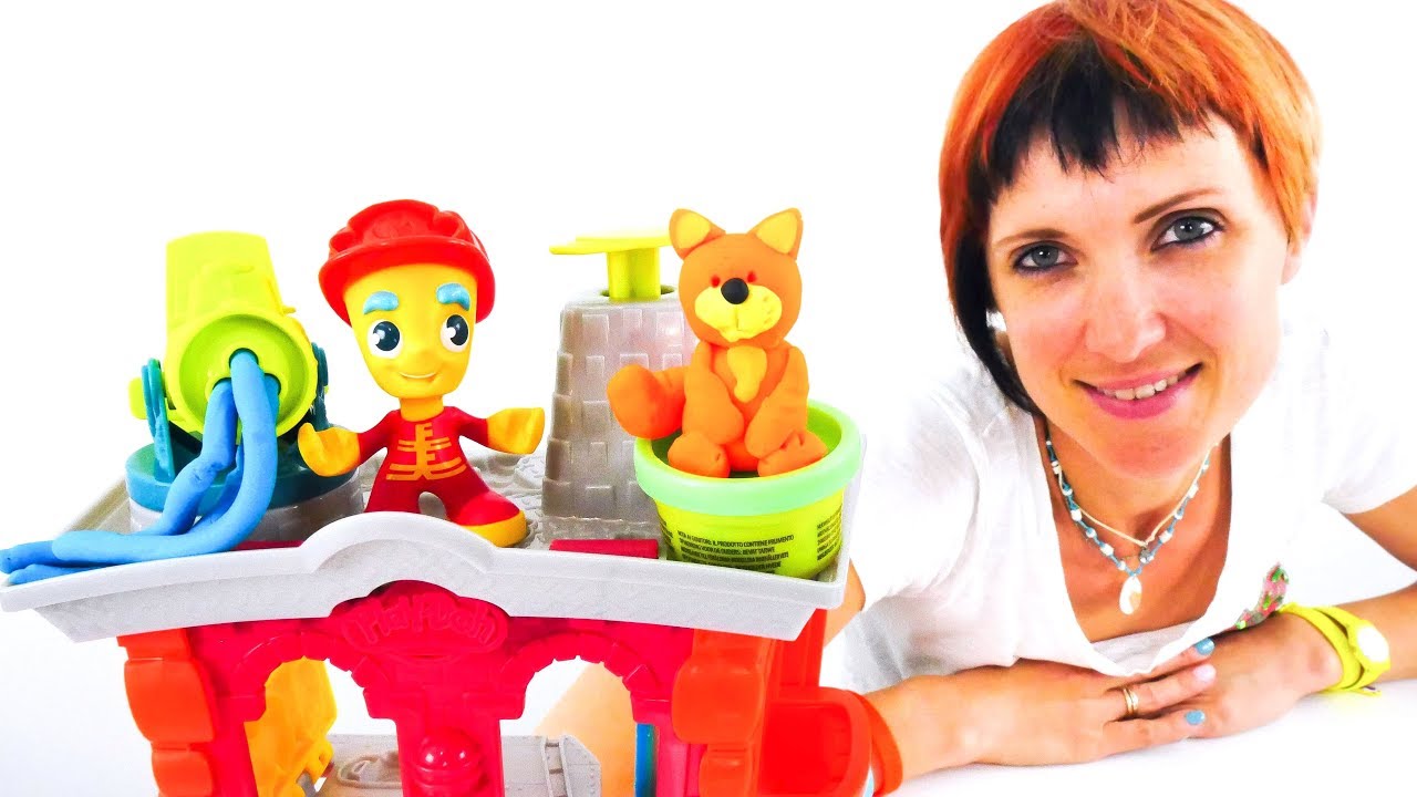 Видео для детей с Плей До. Маша Капуки и Игрушки для детей